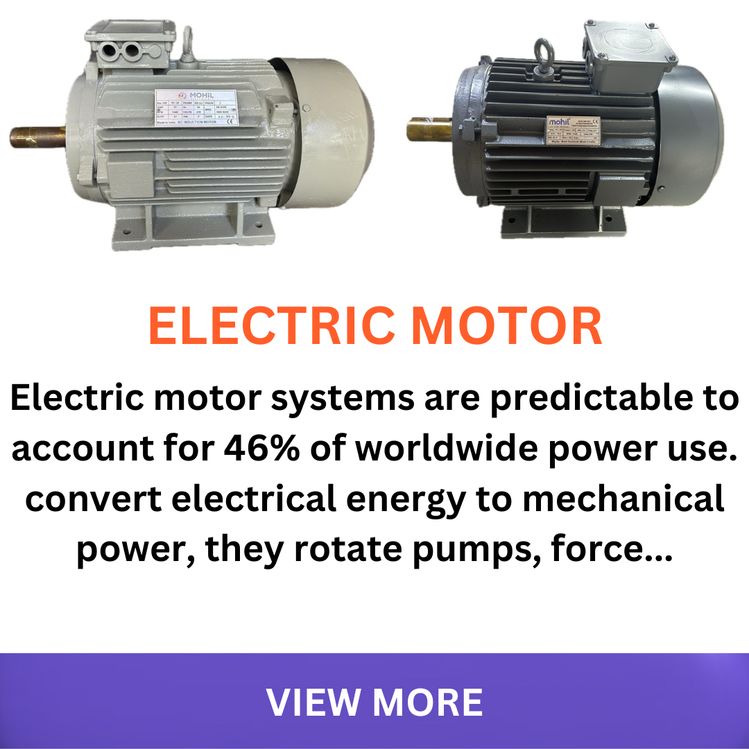 Electric motor systems are predictable to account for 46% of worldwide power use. convert electrical energy to mechanical power, they rotate pumps, force (2)